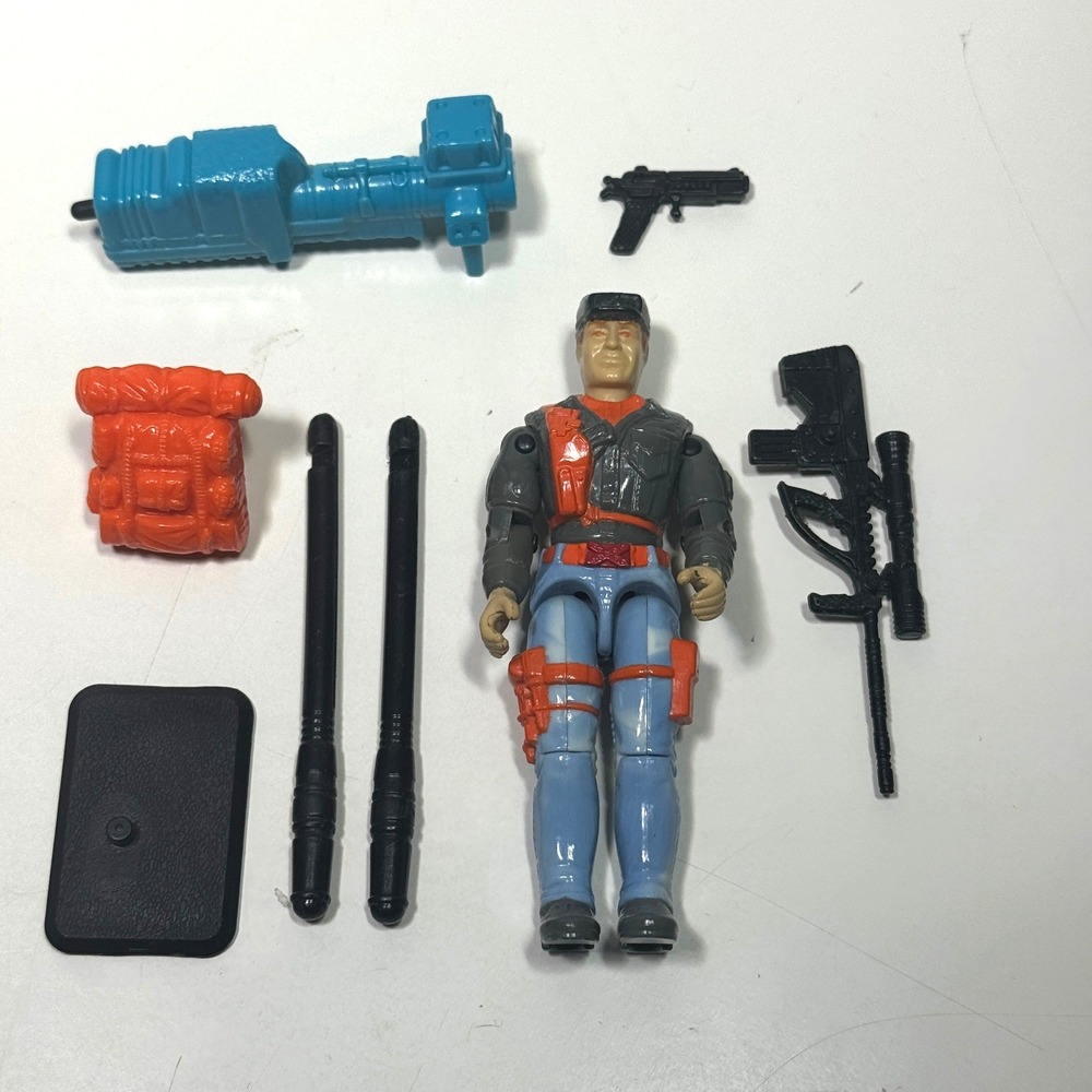 Hasbro G.I. Joe Battle Corps Cross-Country V2 Action Figure Incomplete Tight